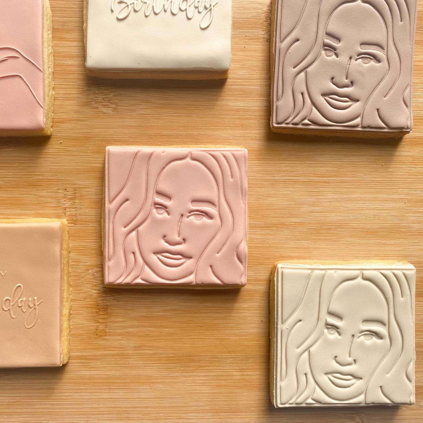 Custom Line Drawing Stamp + Cutter