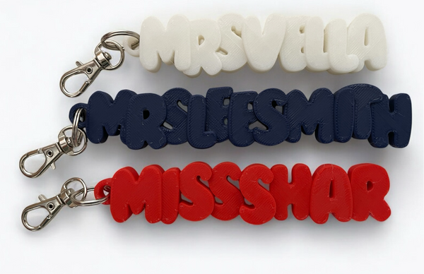 Personalised Keyrings