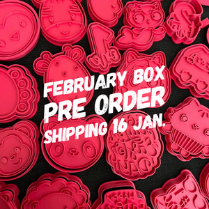 Monthly Box Cookie Cutters