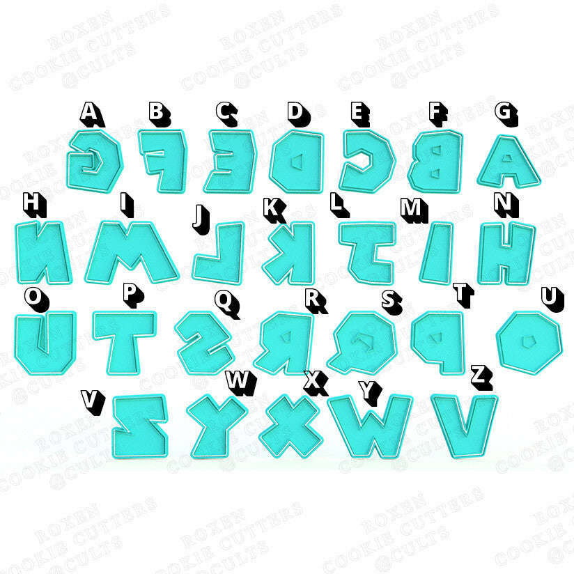 Mario Alphabet