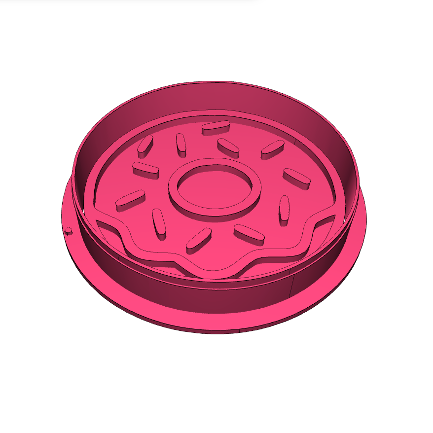 Doughnut (with sprinkles)