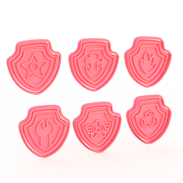 Paw Patrol Cutters & Stamps