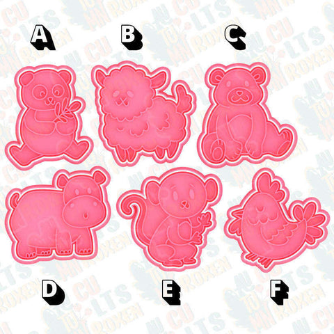 Animal Cookie Cutter and Stamp