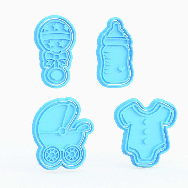 Baby Cookie Cutters and Stamps.