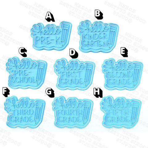 Back To School Lettering