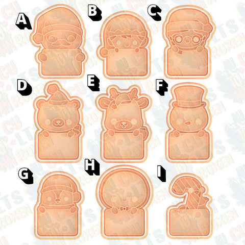 Christmas Characters Plaques