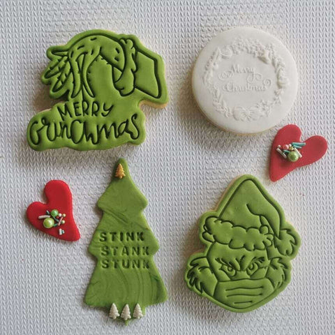 Grinch Cookie Cutters & Stamps