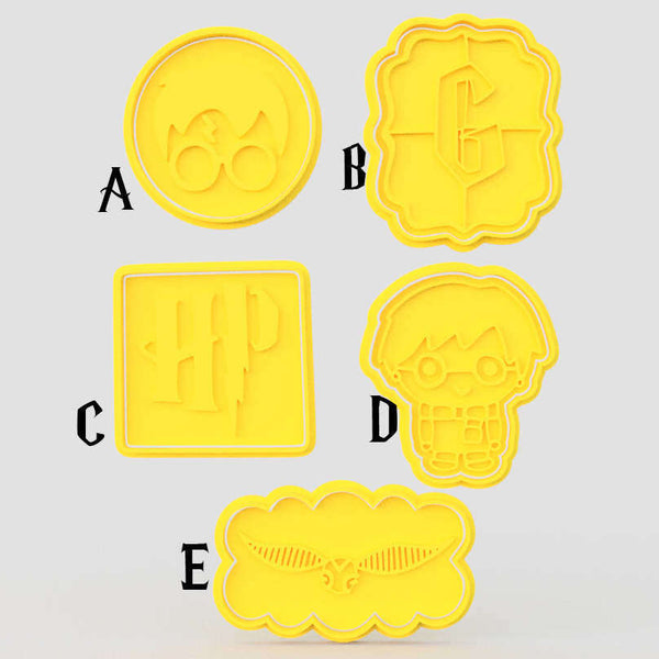 Harry Potter Cookie Cutters and Stamps