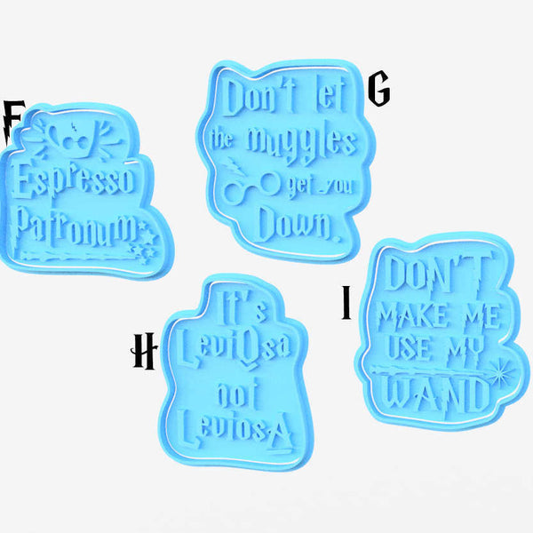Harry Potter Cookie Cutters and Stamps