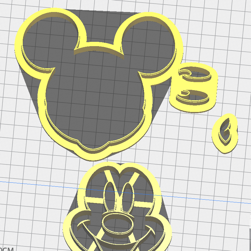 Mickey Mouse (4 PCS)