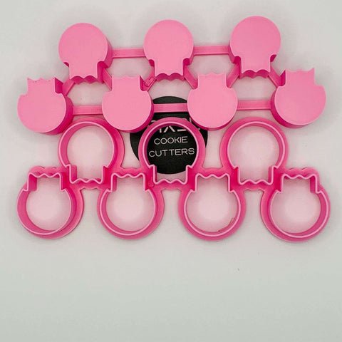 Skulls (Rounded) - 'Press & Pop’