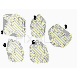 Unicorn Cookie Cutters & Stamps